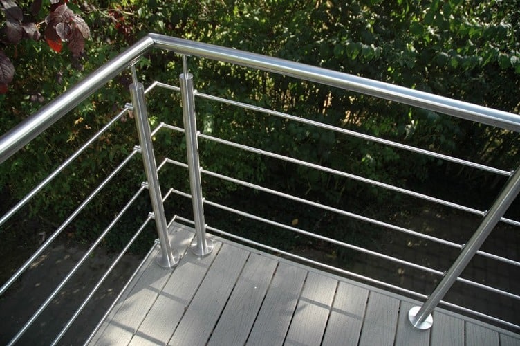 Garde corps en inox - Protection collective | Métallerie Normande