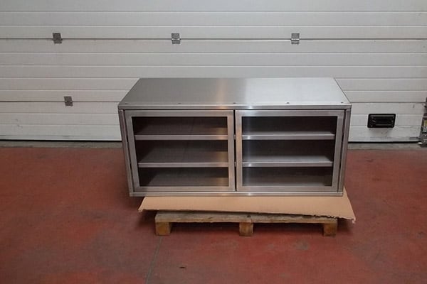 prototype mobilier inox